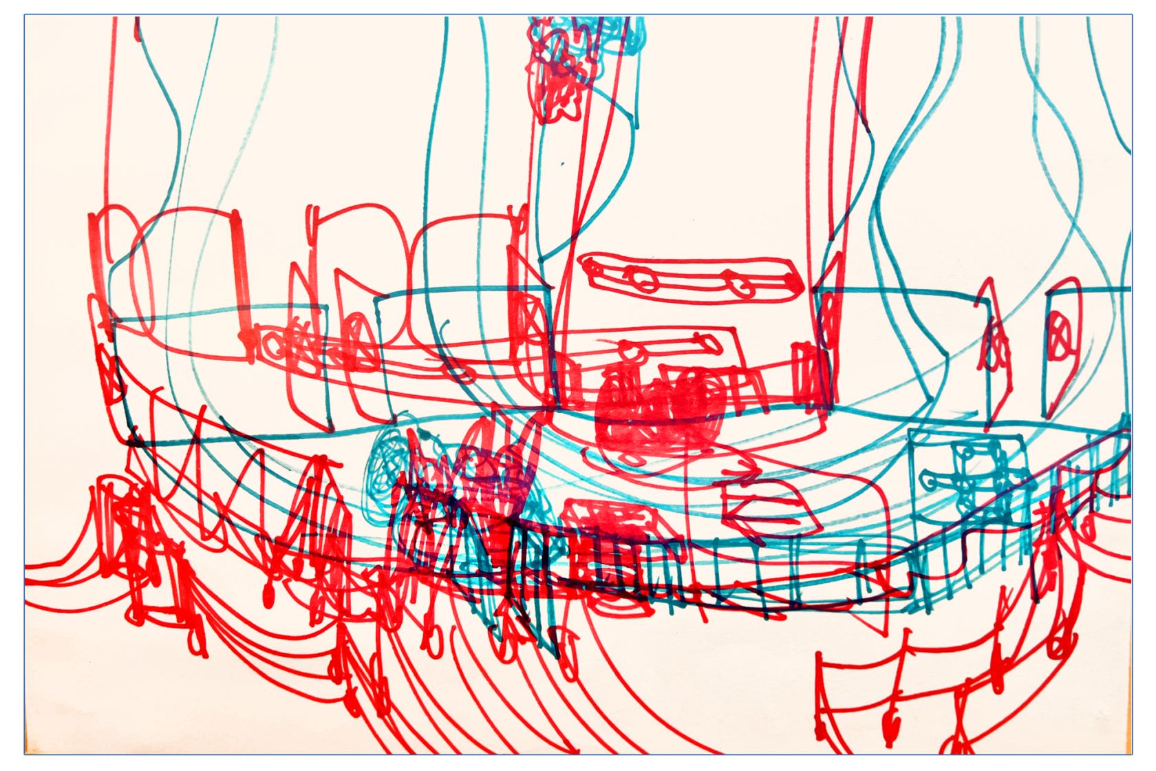 Shopping Plaza In My Perspective (Painting)