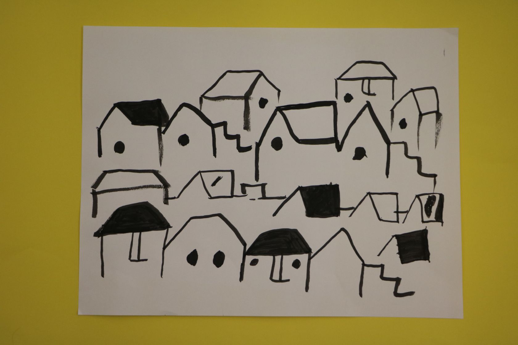 My beautiful hometowm (Chinese Ink)