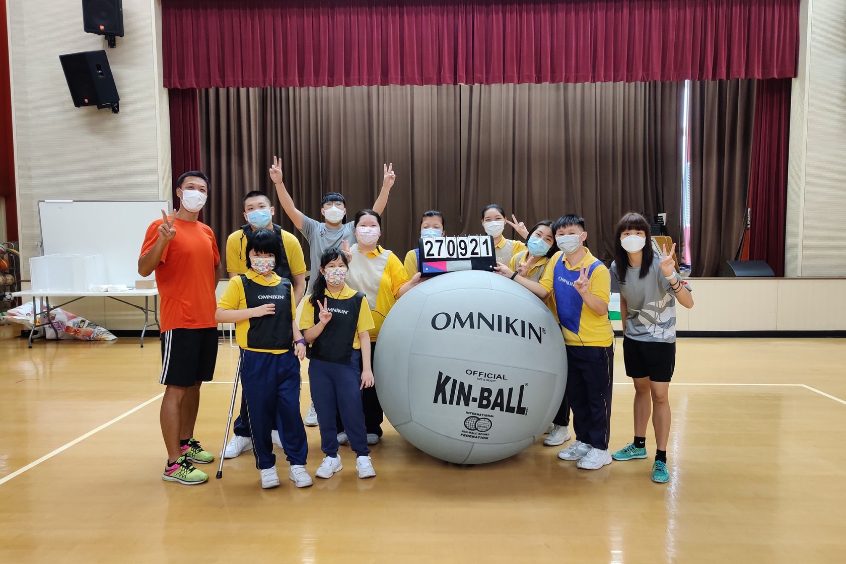 Kin-Ball experience class