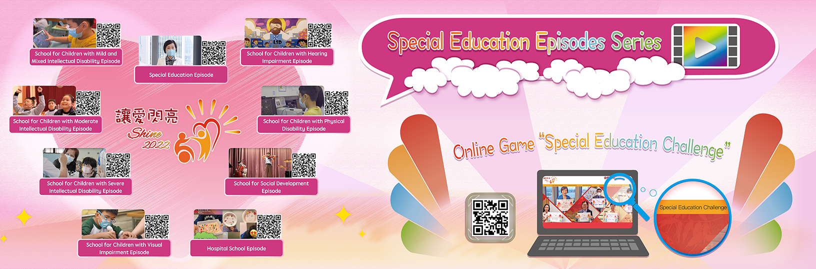 Special education episodes and online game
